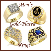 gold plated rings