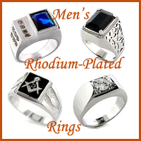 wholesale rhodium plated rings