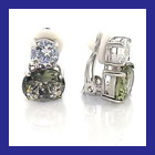 sterling silver with cz