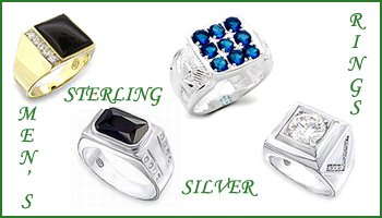 wholesale sterling silver mens rings
